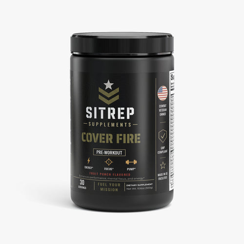 Cover Fire — Pre-Workout (Fruit Punch)