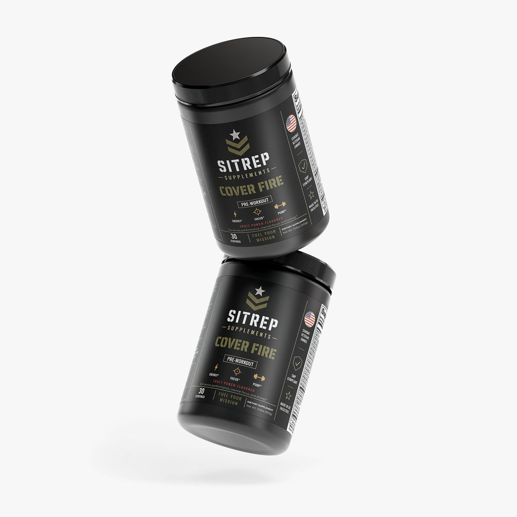Cover Fire — Pre-Workout (Fruit Punch)