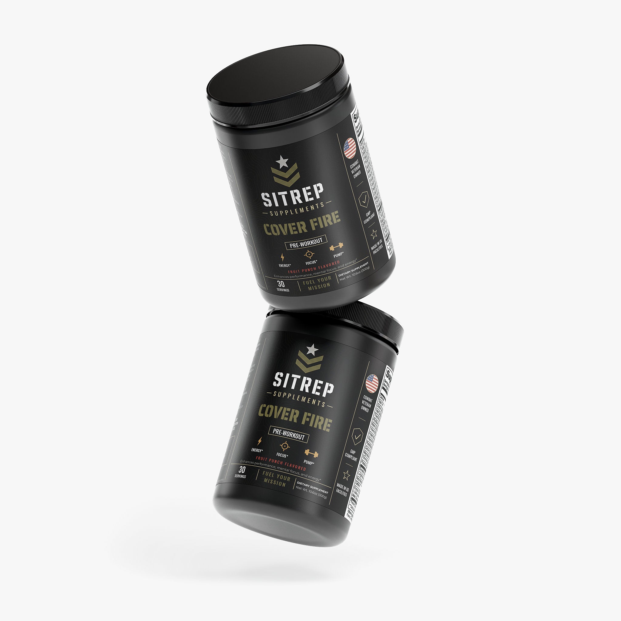 Cover Fire — Pre-Workout (Fruit Punch)