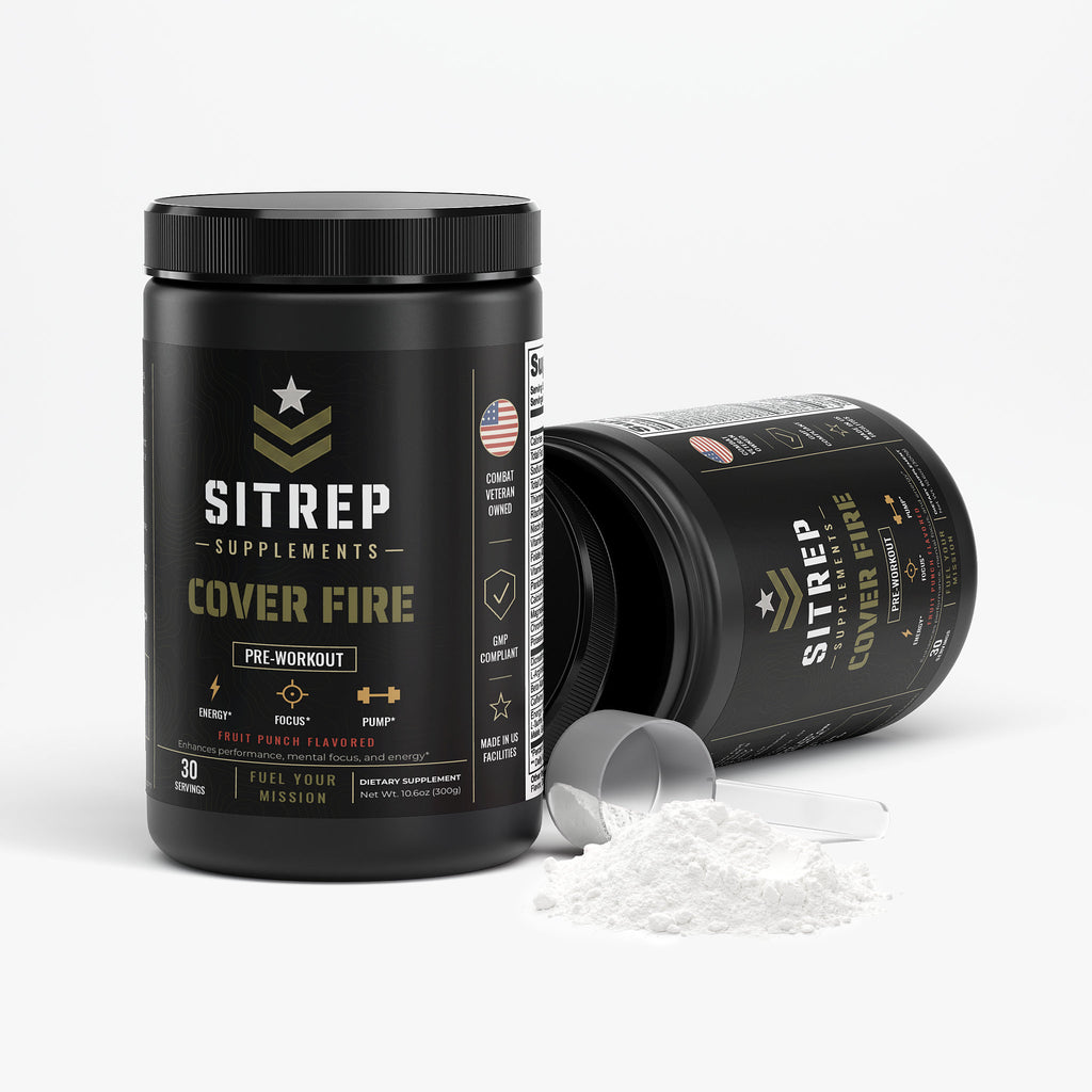 Cover Fire — Pre-Workout (Fruit Punch)