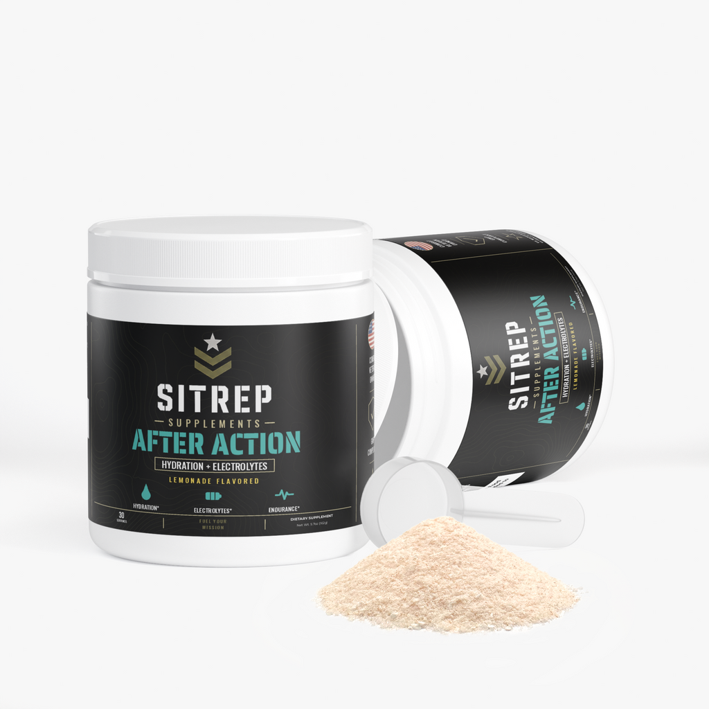 After Action — Hydration + Electrolytes (Lemonade)