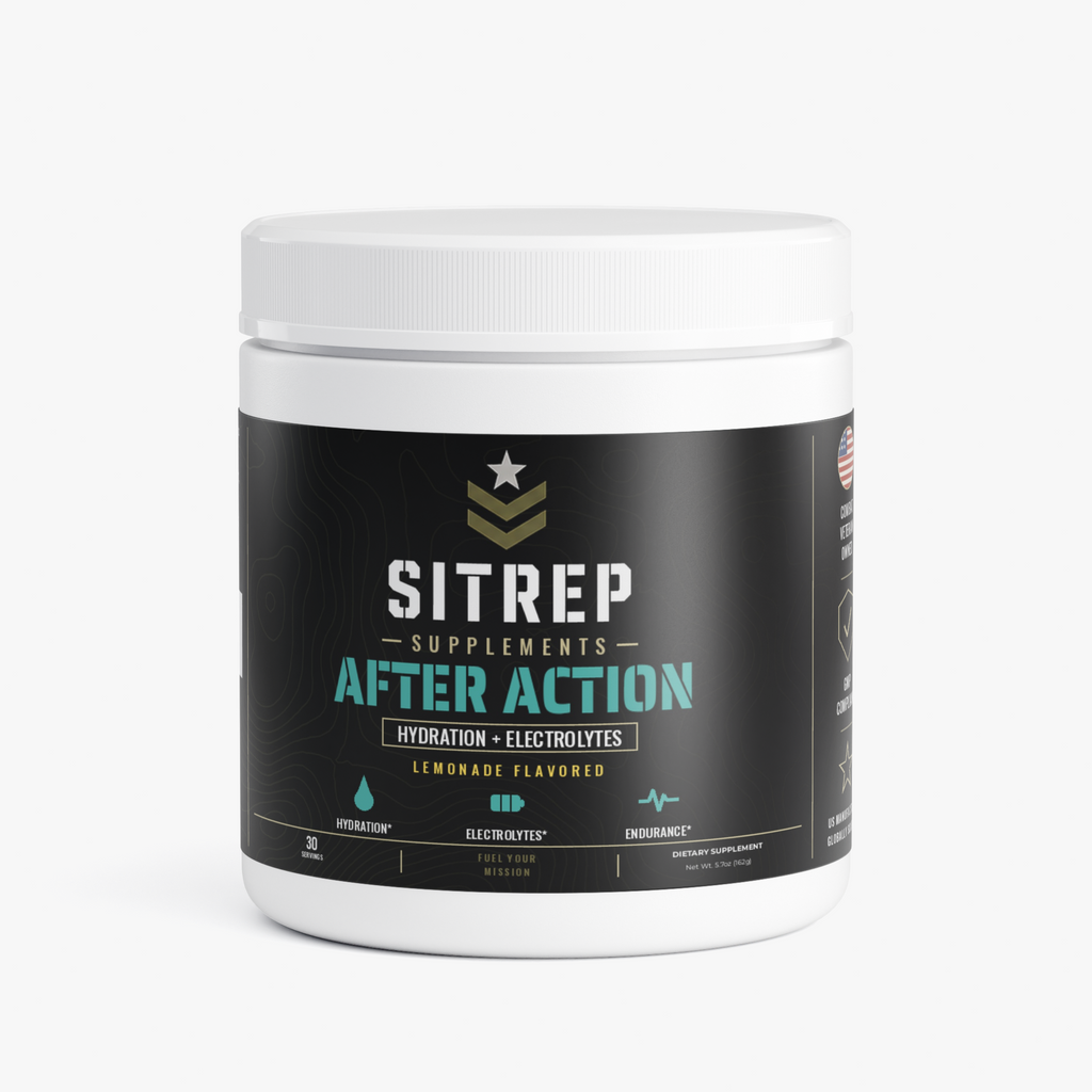 After Action — Hydration + Electrolytes (Lemonade)