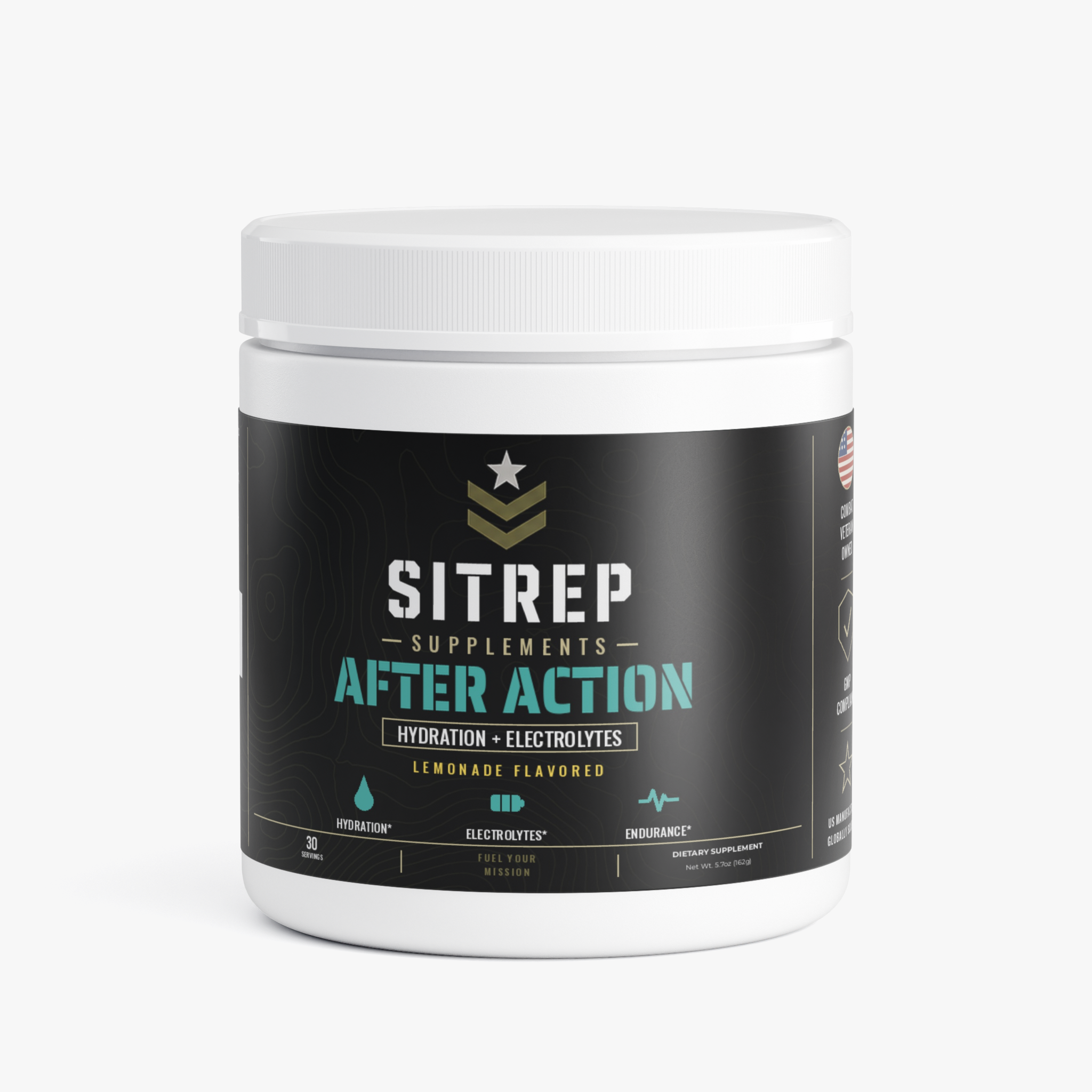 After Action — Hydration + Electrolytes (Lemonade)