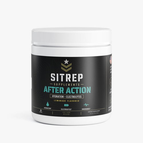 After Action — Hydration + Electrolytes (Lemonade)