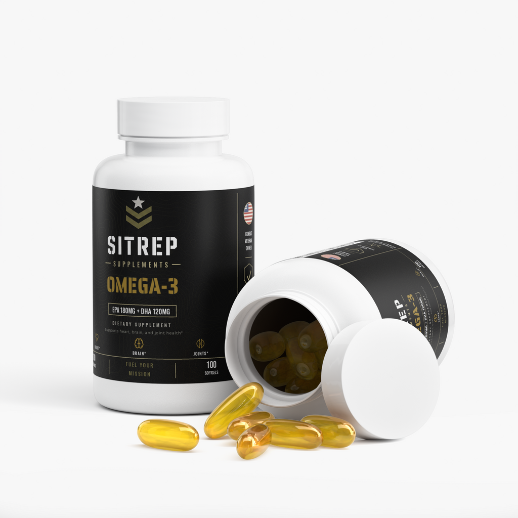 Omega-3 — EPA 180mg + DHA 120mg