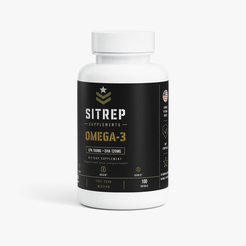 Omega-3 — EPA 180mg + DHA 120mg