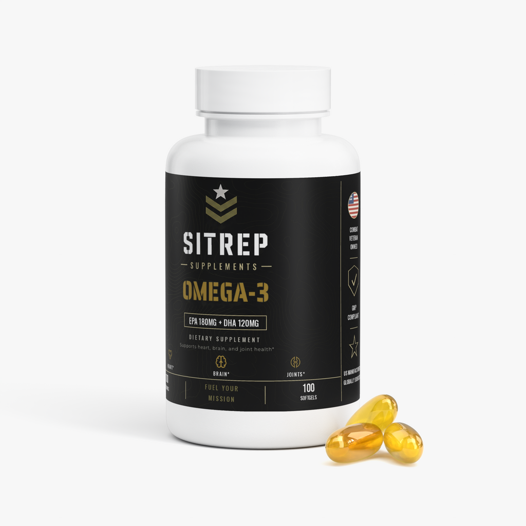 Omega-3 — EPA 180mg + DHA 120mg