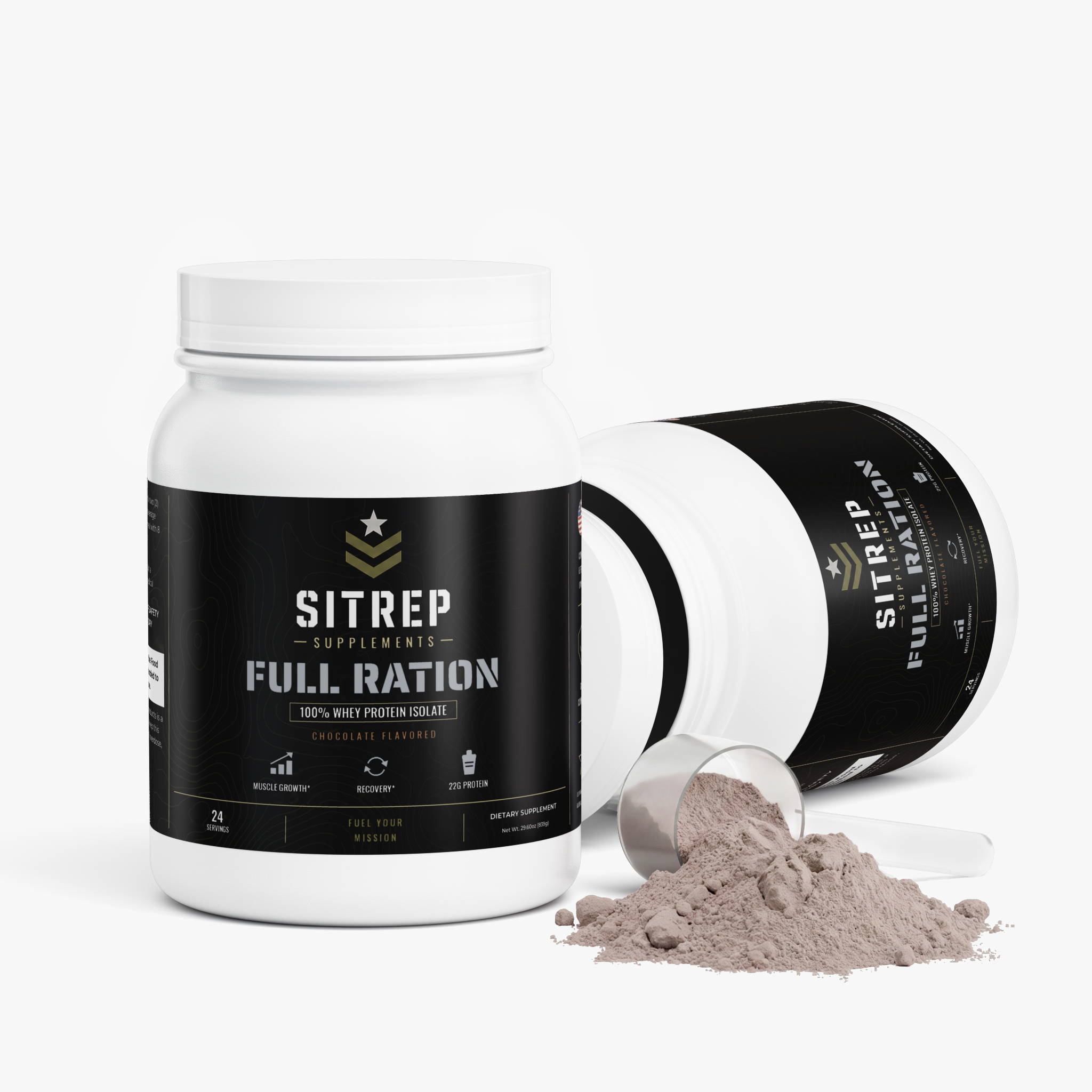 Full Ration — 100% Whey Protein Isolate (Chocolate)