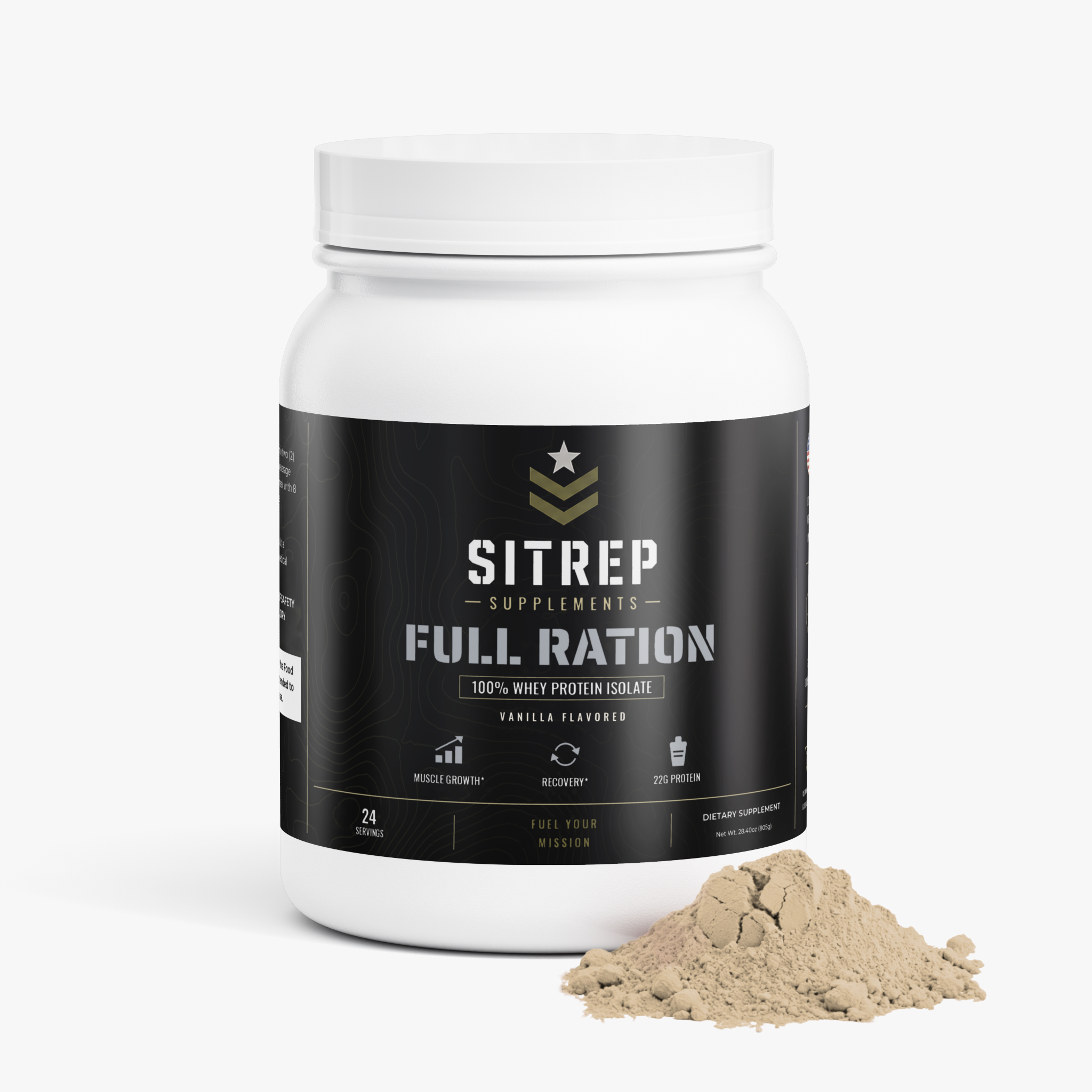 Full Ration — 100% Whey Protein Isolate (Vanilla)