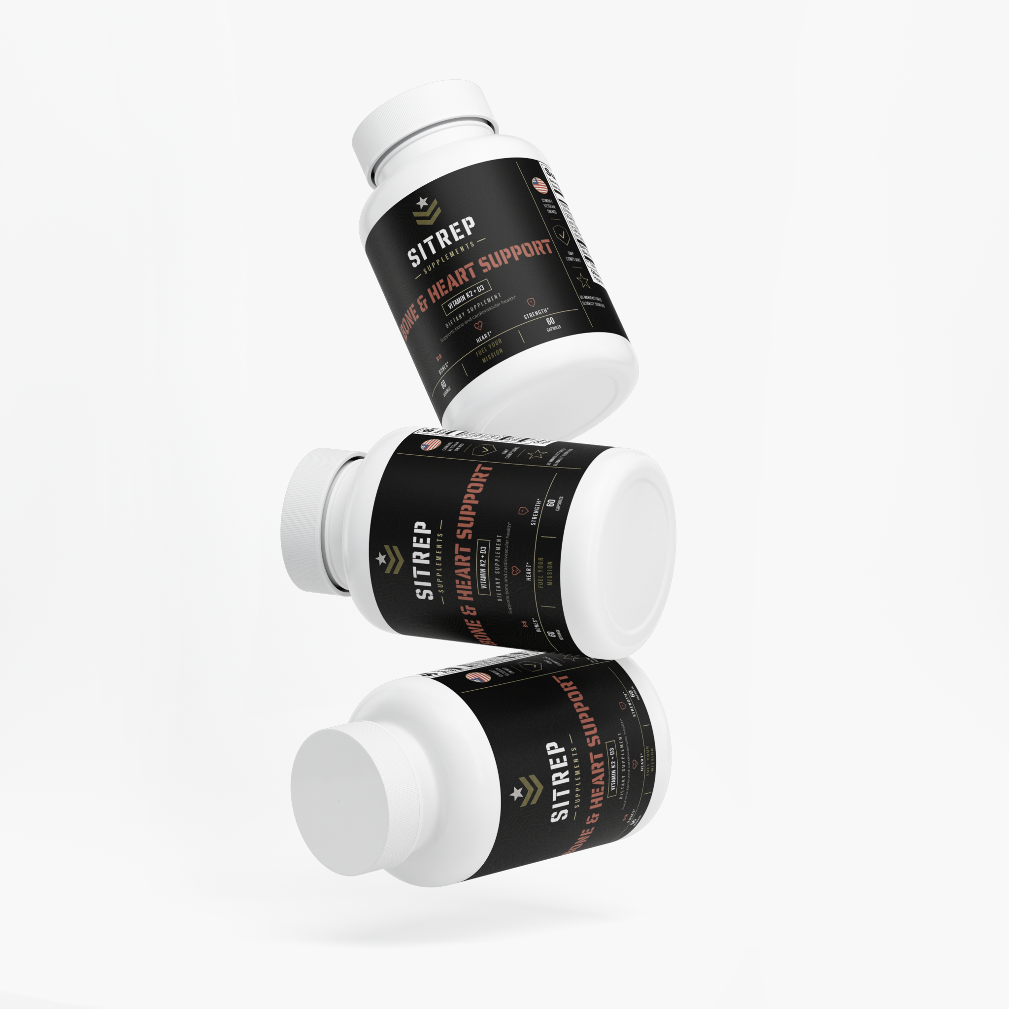 Bone & Heart Support — Vitamin K2 + D3
