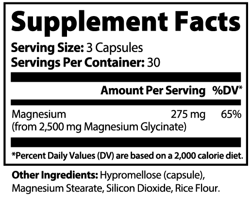 Magnesium Glycinate — Capsules